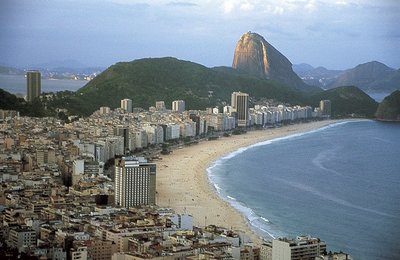 Brazílie a pláž